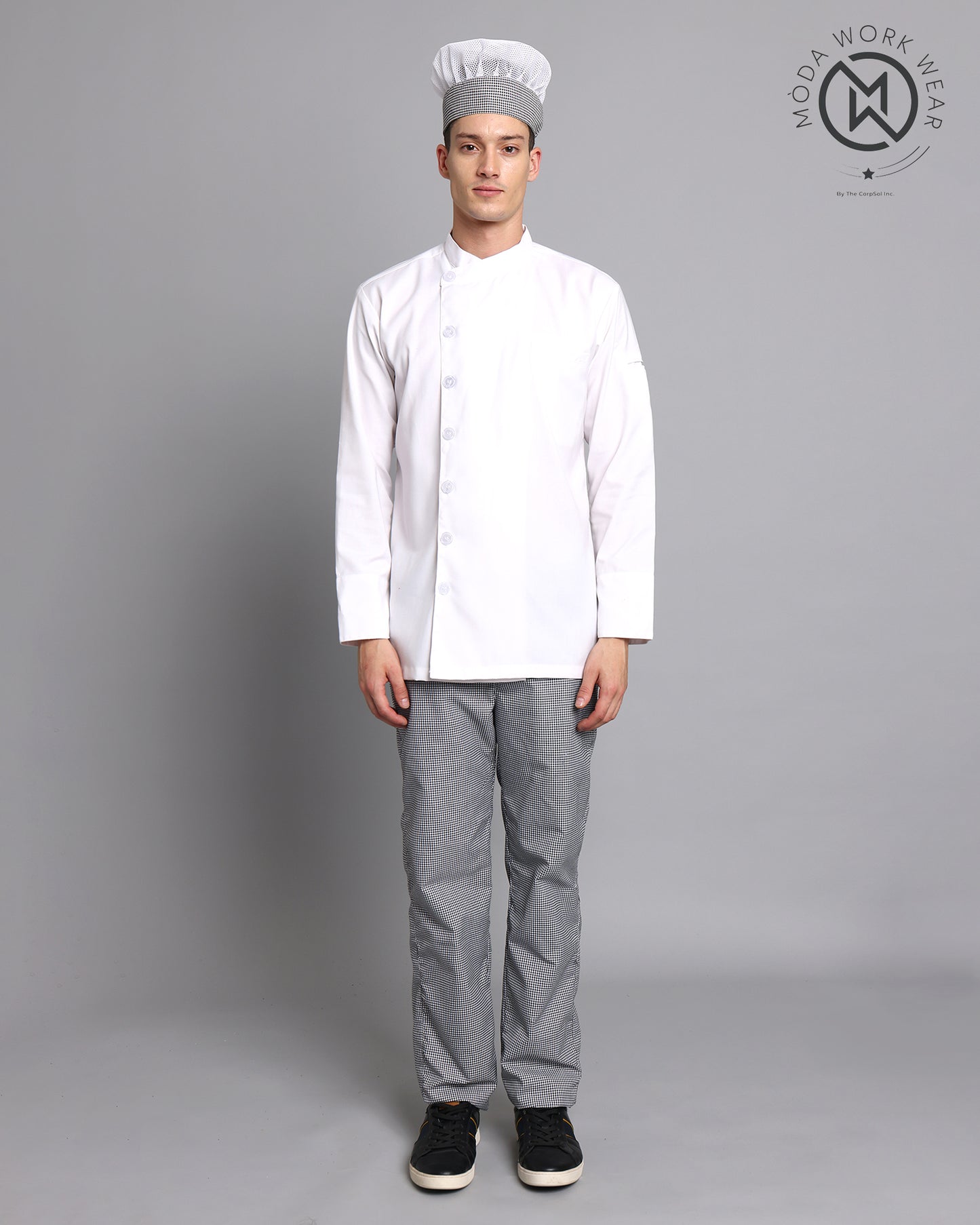 Chef Kit white ( Chef Jacket + Apron + Headcap)
