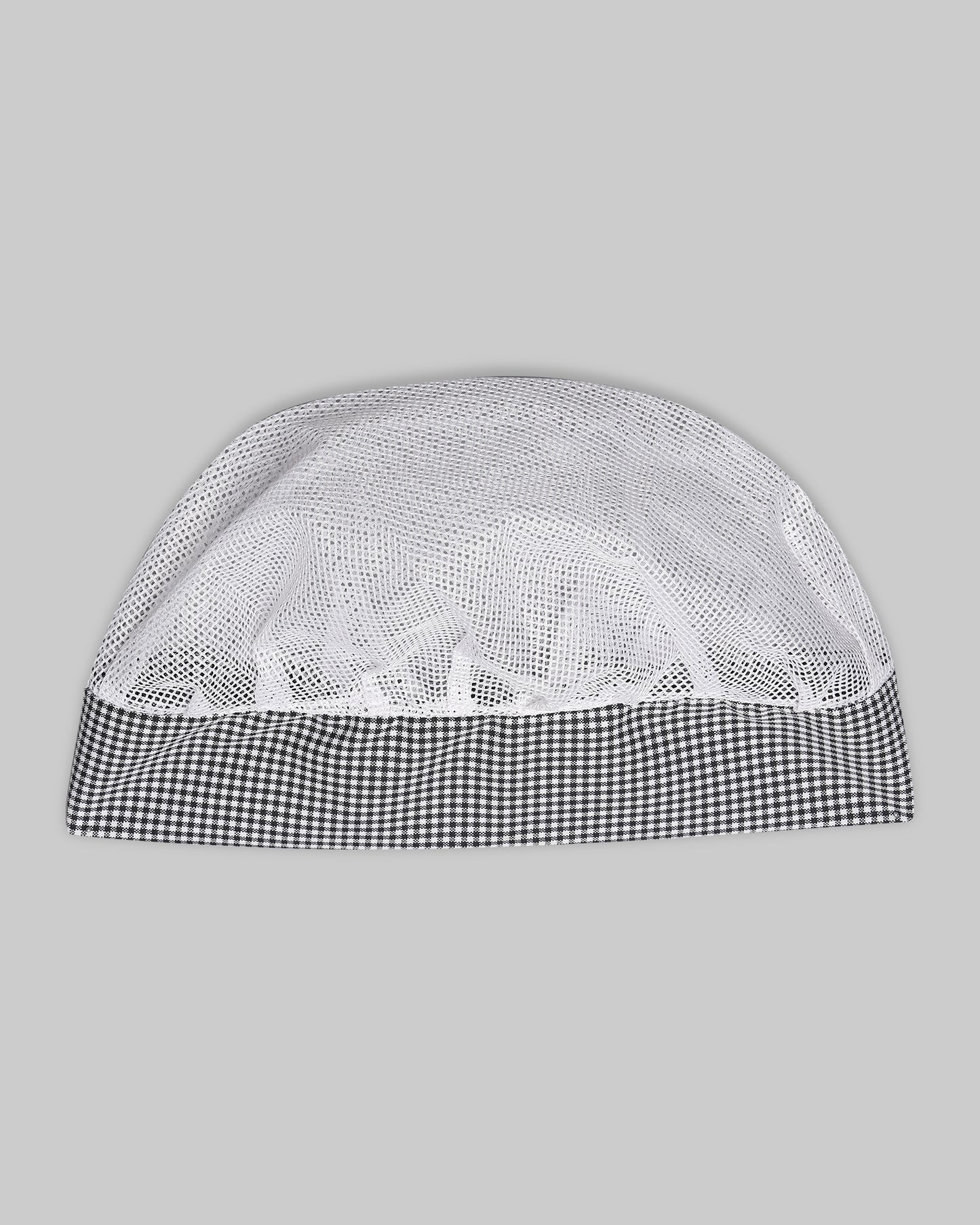 Head Cap Knitted Black & White