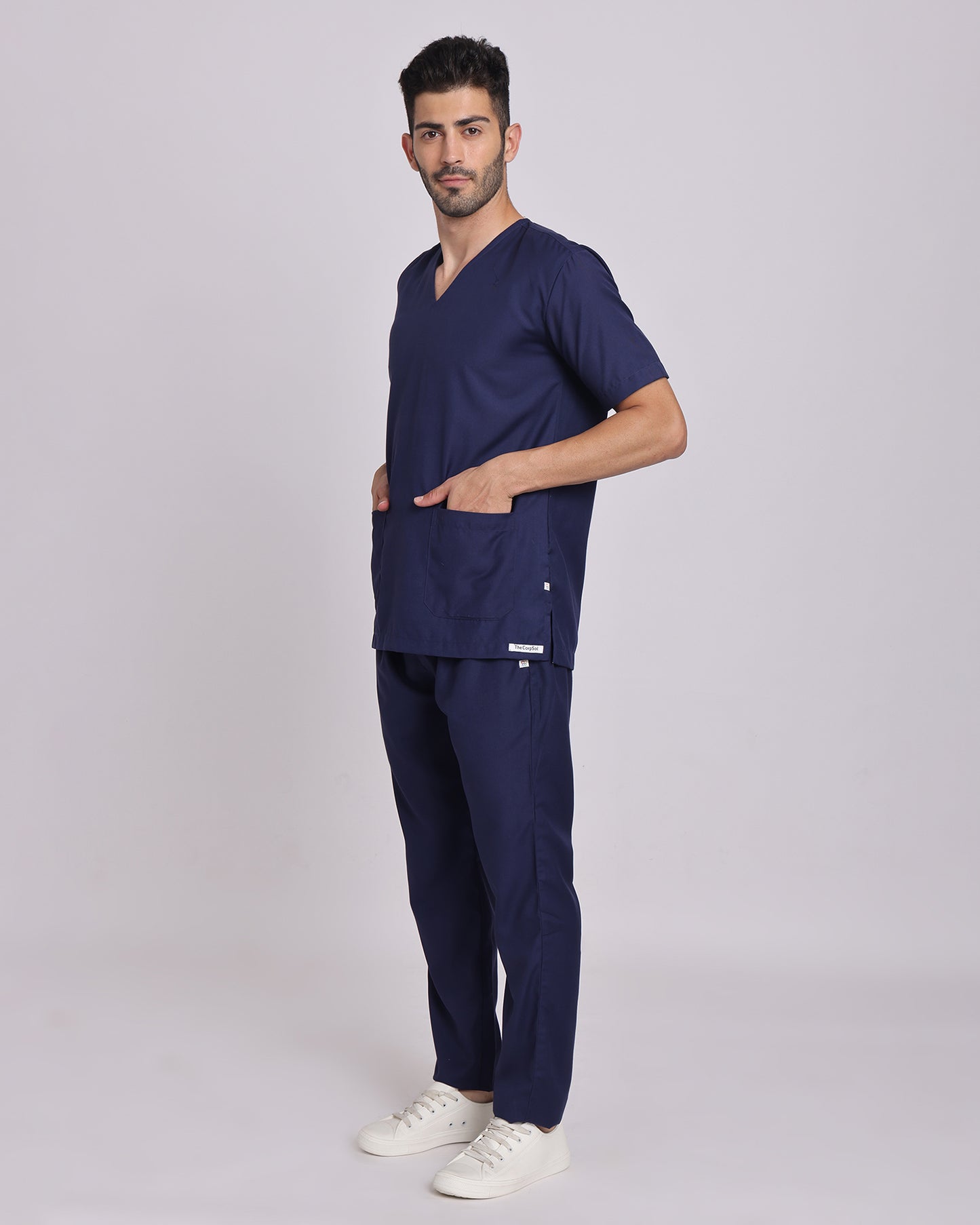 Spunny Scrub Suit Set Blue