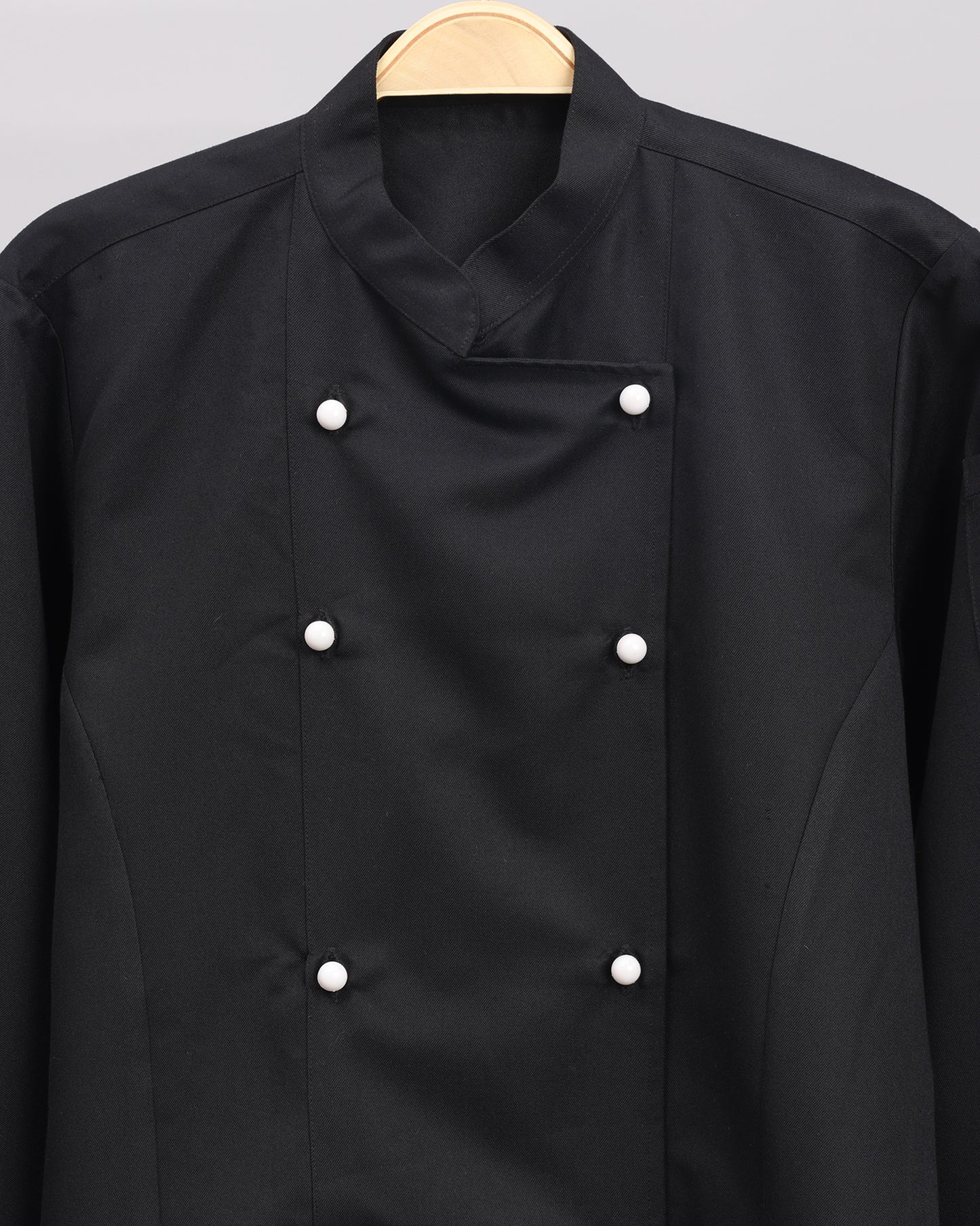 Chef Jacket Full sleeve Black with Double side button