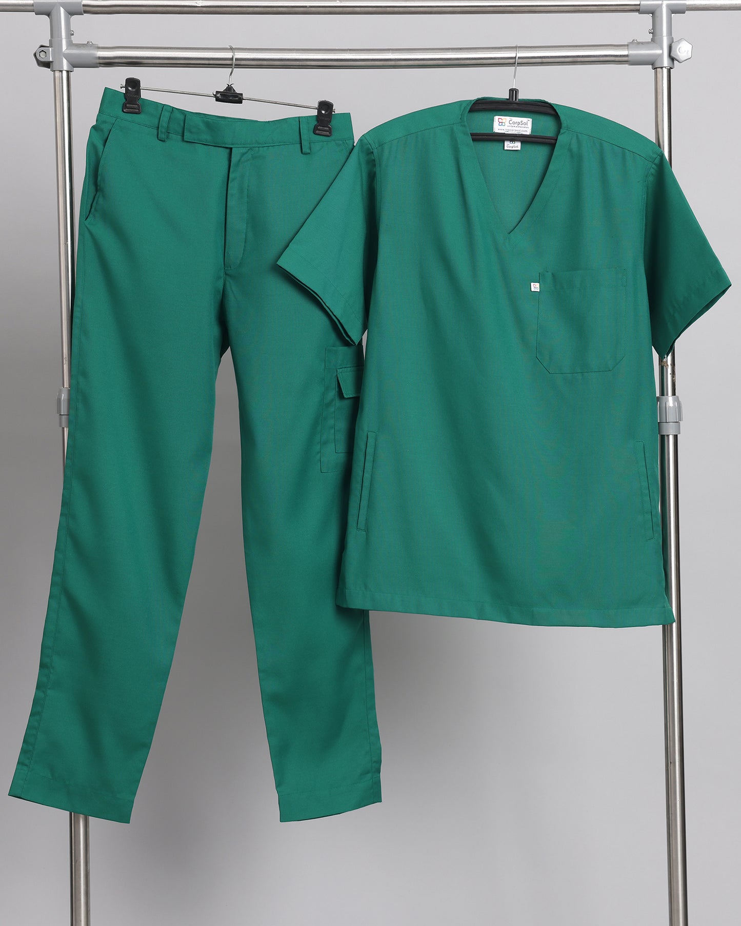 Scrub Suit Set Green Men