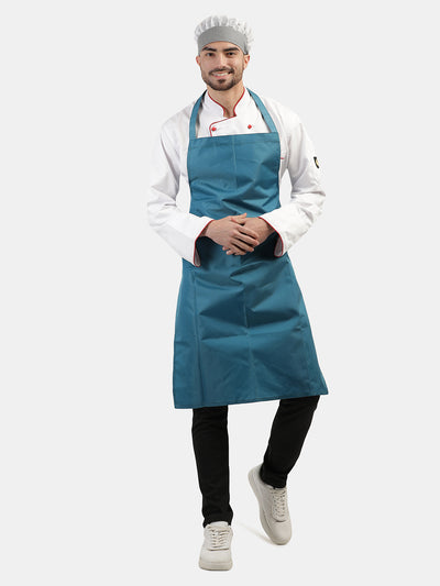 BLUE WATER PROOF LONG APRON