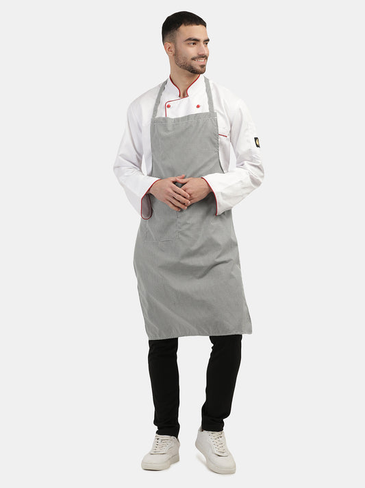 CHECKS LONG APRON