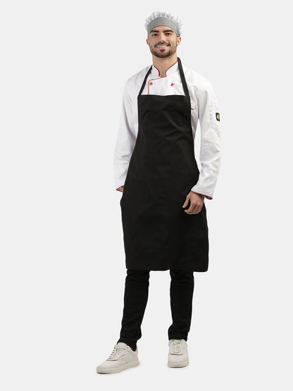 BLACK WATER PROOF LONG APRON