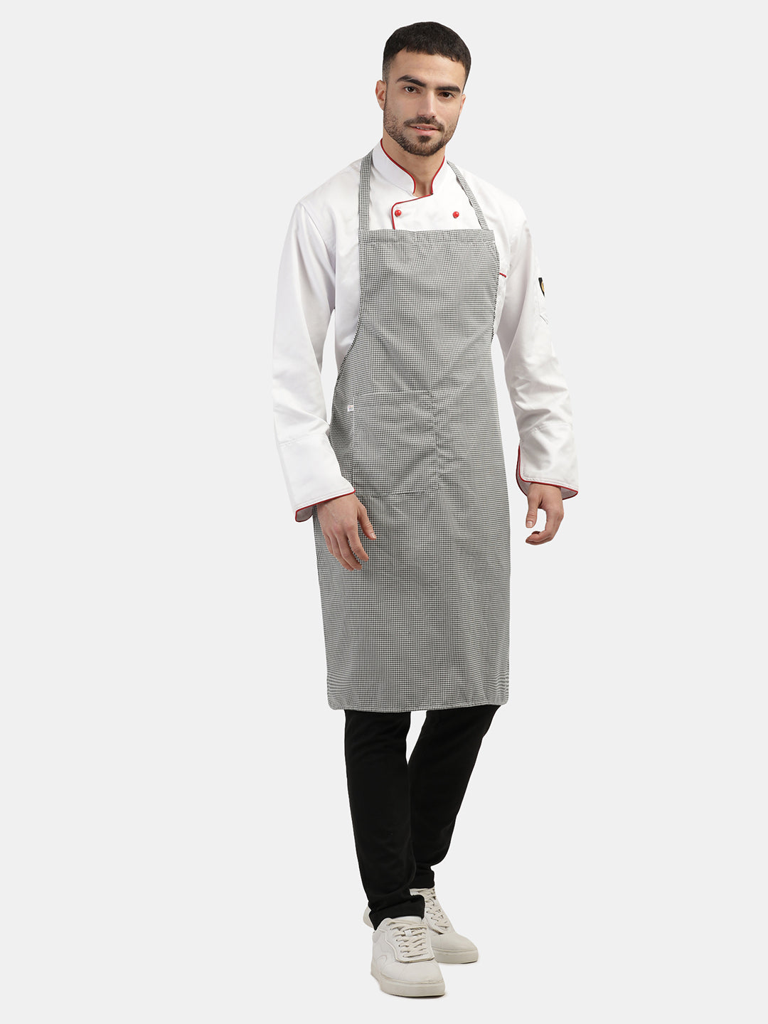 CHECKS LONG APRON