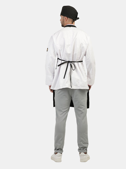 CLASSIC BLACK LONG APRON