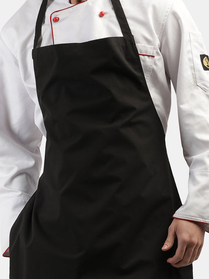 BLACK WATER PROOF LONG APRON