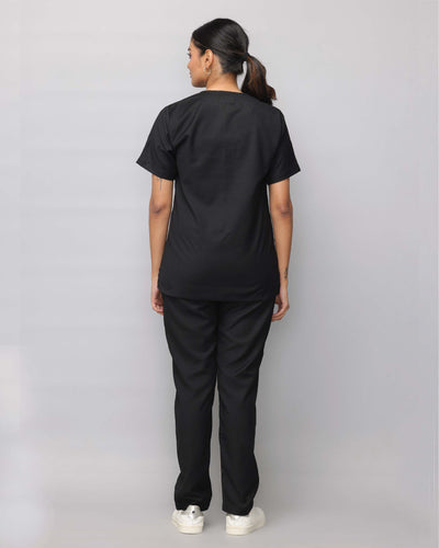 Spunny Scrub Pant Black hover