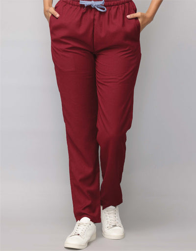 Spunny Scrub Pant Maroon
