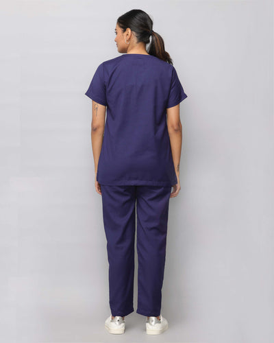 Spunny Scrub Pant Navy Blue hover