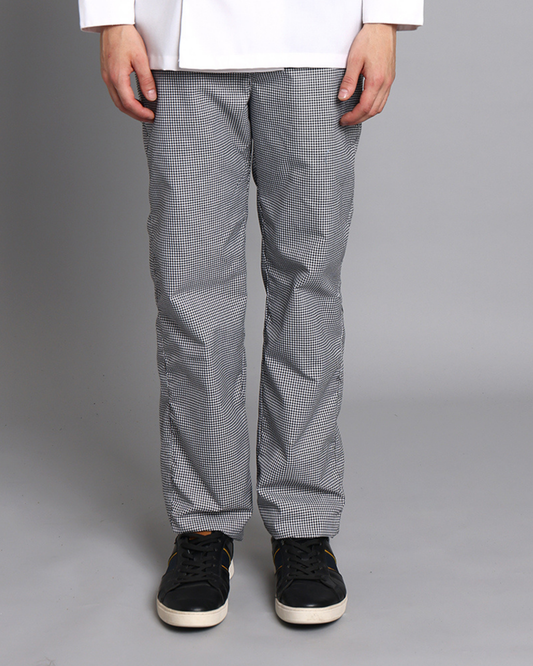 Classic Black & white Check Chef Pants