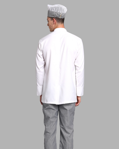 White Full Sleeve Chef Jacket