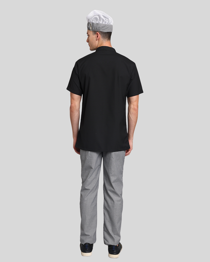 Head Cap Knitted Black & White