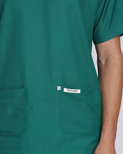 Spunny Scrub Suit set green