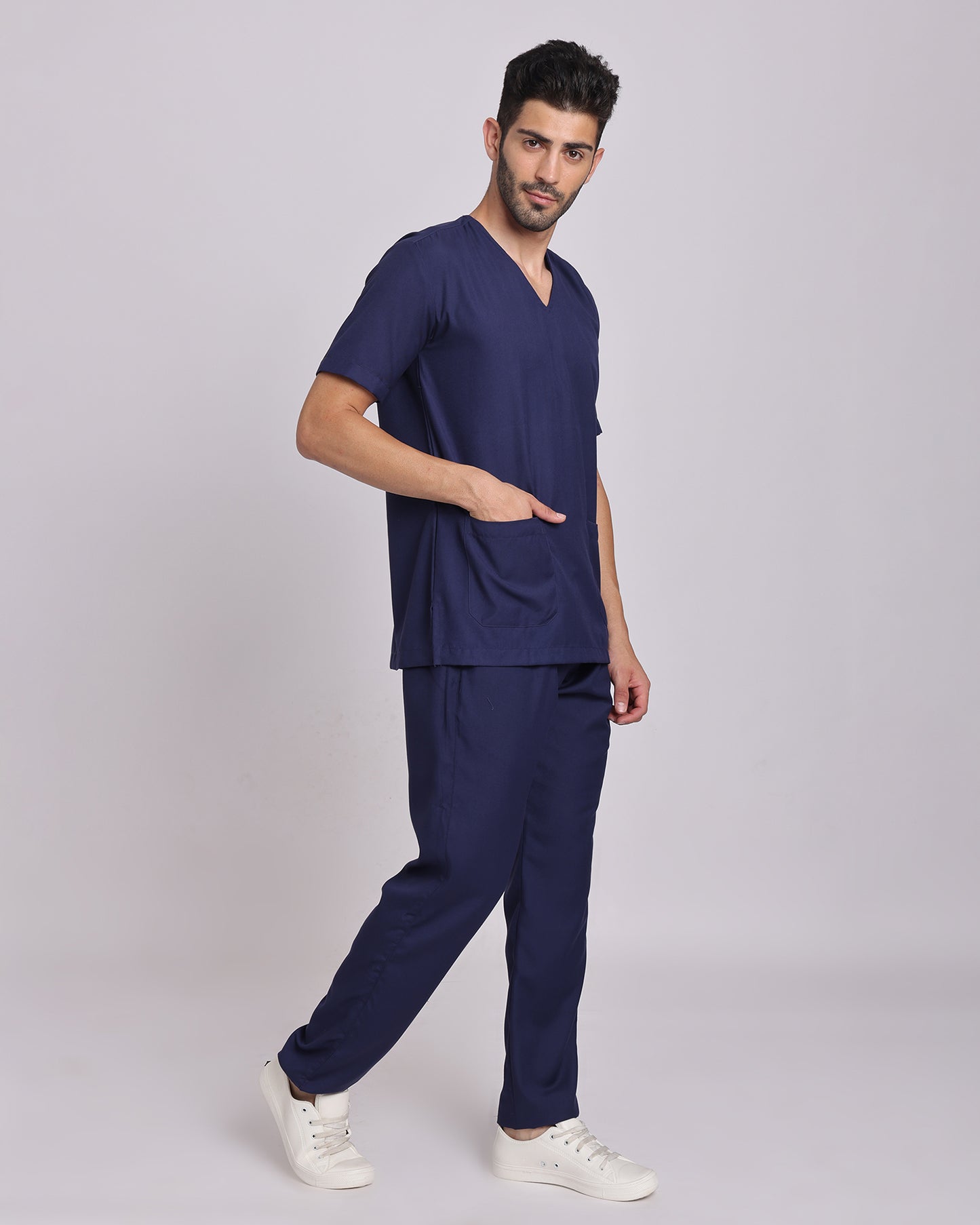 Spunny Scrub Suit Set Blue