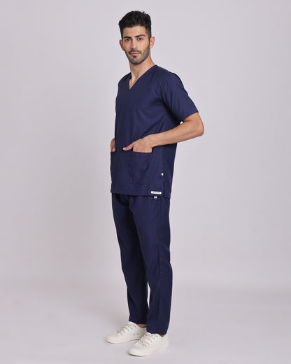 Spunny Scrub Suit Set Blue