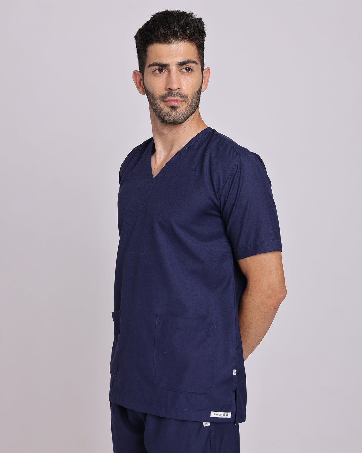 Spunny Scrub Suit Set Blue