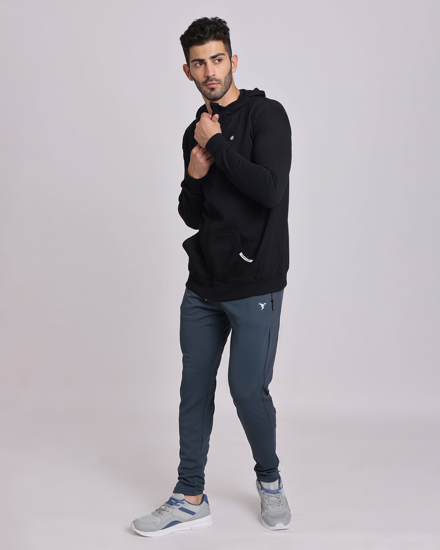 Men Solid Relax Fit Track Pant