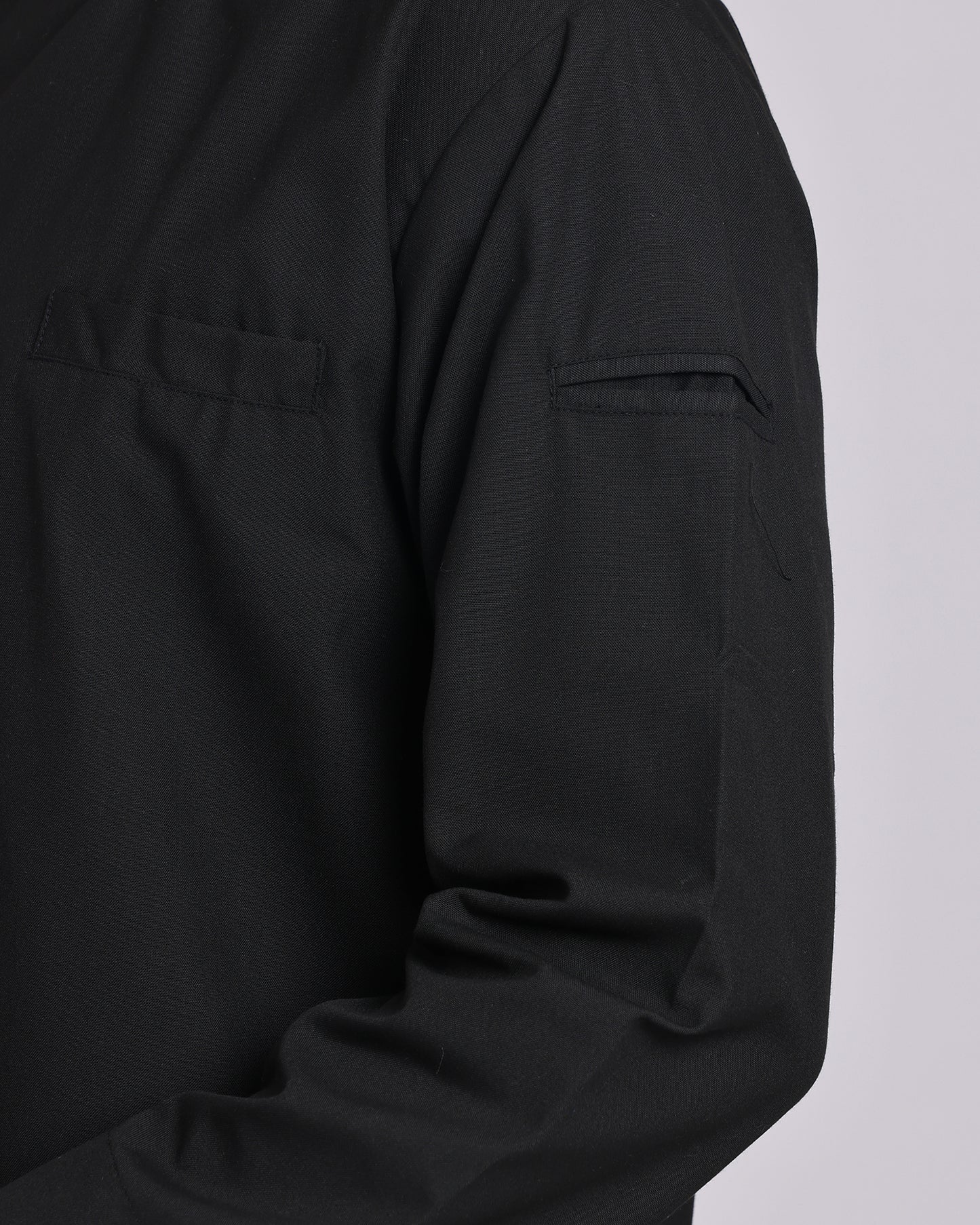 Black Full Sleeve Chef Jacket