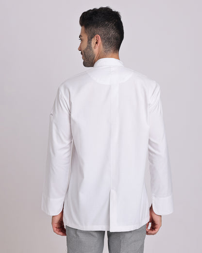White Full Sleeve Chef Jacket