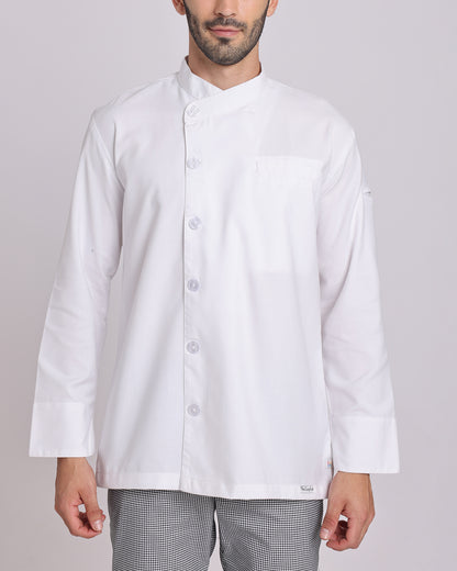 White Full Sleeve Chef Jacket