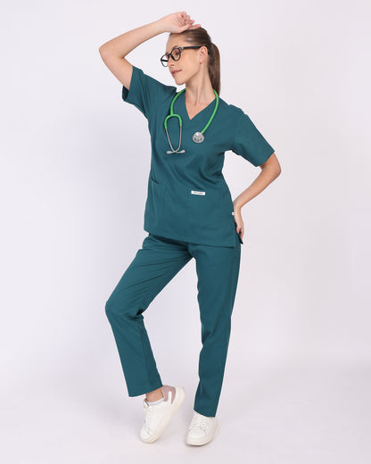 Spunny Scrub suit set Green