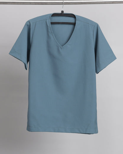 Scrub Suit Set Steel Blue