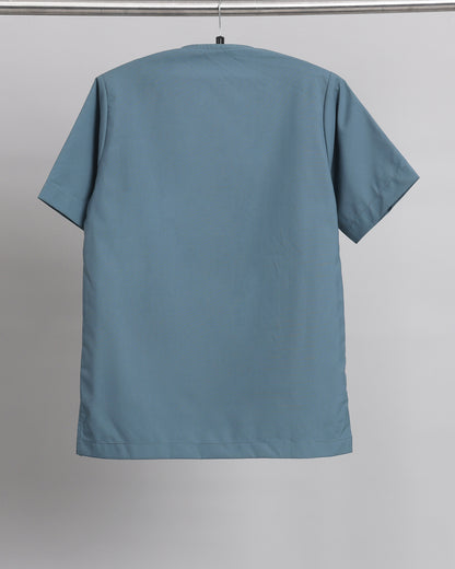 Scrub Suit Set Steel Blue