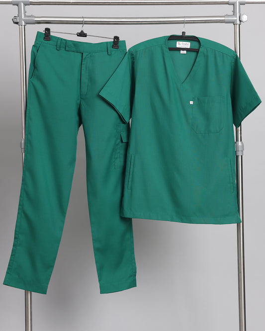 Scrub Suit Set Green Men